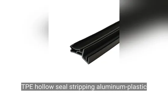Factory Customized TPV/Silicone Rubber/PU/TPE/PVC/ EPDM Weather Strip Gasket Doors and Windows Security Sealing/Seal